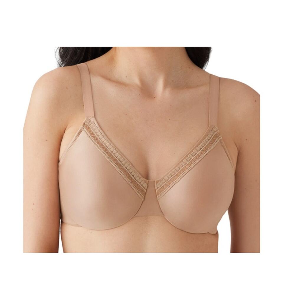 Wacoal Bra 855213 Perfect Primer Full Figure Underwire tan size 38DDD 38F